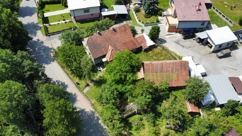 Prodej RD Francova Lhota, okr. Vsetín, CP 1245 m2